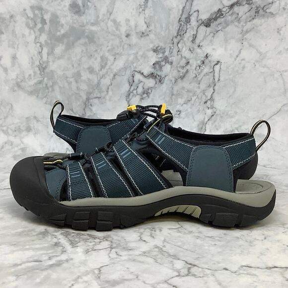 Keen Men\'s Size 9.5 Navy/Medium Grey Newport H2 Sandals Outdoor Hiking P21-6 main image 8